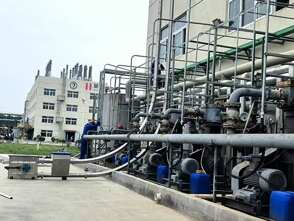 牡丹之鄉管鏈輸送機安裝完成 交付使用！